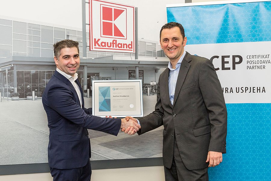 1-Kaufland - Uručenje Certifikata Poslodavac Partner