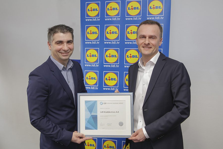 1-Lidl - Uručenje Certifikata Poslodavac Partner