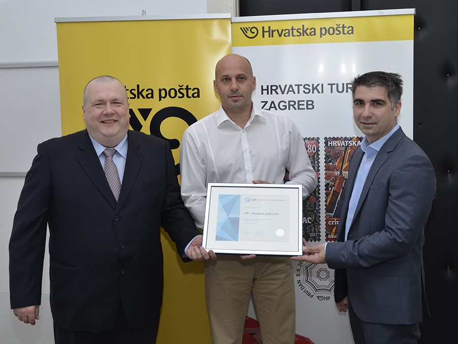 1-Hrvatska pošta - Uručenje Certifikata Poslodavac Partner