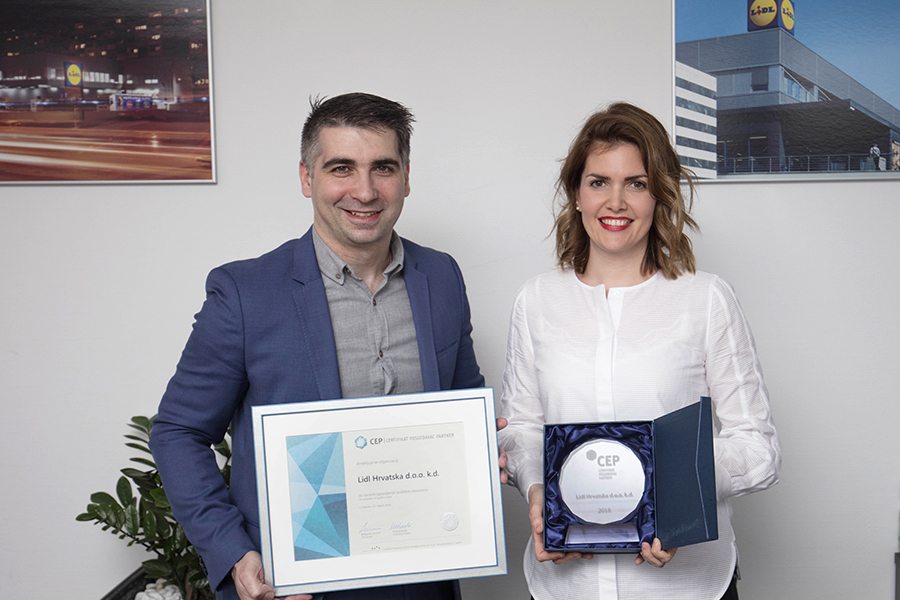 1-Lidl Hrvatska - Urucenje Certifikata Poslodavac Partner