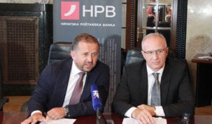 1-Tomislav Vuić, predsjednik Uprave HPB-a i Mato Filipović, predsjednik Uprave Jadranske banke