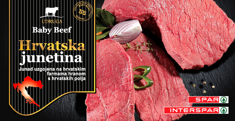 1-Hrvatska junetina Udruge Baby Beef na policama SPAR-a i INTERSPAR-a