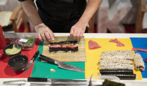 METRO na R'n'B Weekend festivalu održao Masterclass Cut'n'roll perfect sushi