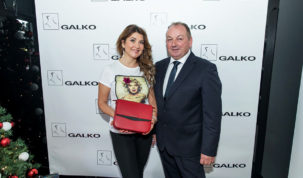 Antonella Malis i Božidar Ledinko, direktor