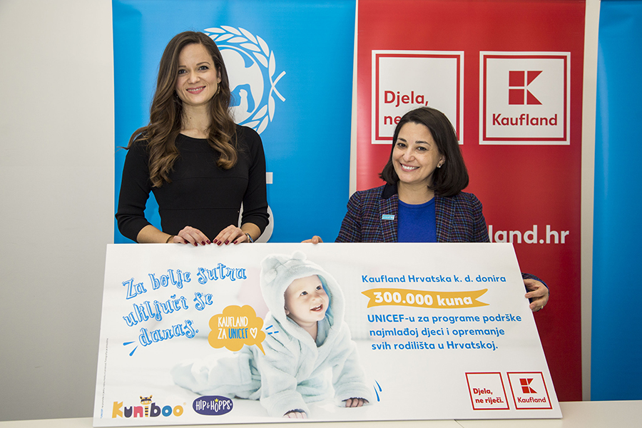 Kaufland donirao UNICEF-u 300.000 kuna