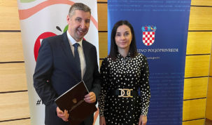 Ministrica poljoprivrede Marija Vučković i Laurentiu - Florin Dimitriu