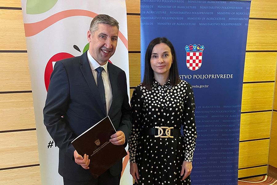 Ministrica poljoprivrede Marija Vučković i Laurentiu - Florin Dimitriu