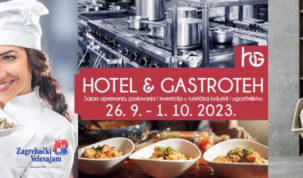 Sajam Hotel & Gastroteh održat će se od 26.9. do 1.10.2023. na Zagrebačkom velesajmu