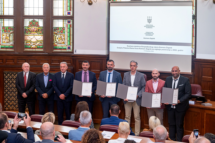 Dodijeljene plakete Zlatna kuna za Grad Zagreb i Zagrebačku županiju