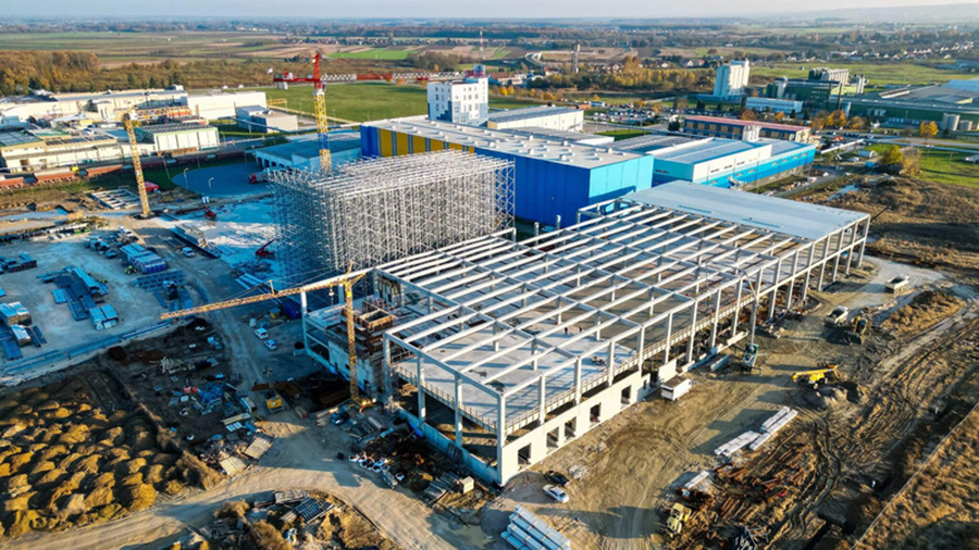 Podravkin logističko-distributivni centar raste iz dana u dan, bit će visok kao i poslovno sjedište