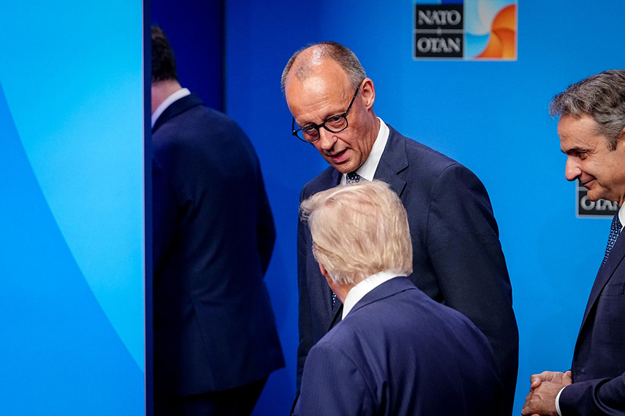 Donald Tramp i Fridrih Merc