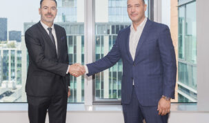 Dinko Lucić, predsjednik Uprave PBZ-a i Ivan Valentić, direktor društva CENTAR BROKER d.o.o. 1
