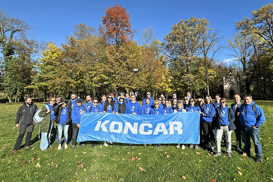 KONČAR u Zaprešiću nastavio niz velikih akcija pošumljavanja dronovima i ručnom sadnjom