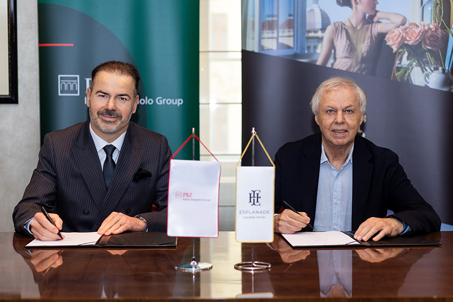Svečano potpisan Ugovor o dugoročnom financiranju između PBZ-a i Hotela Esplanade Zagreb