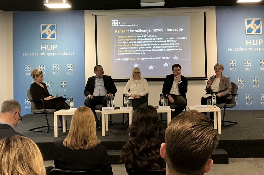 Konferencija HUP-a: Kako realizirati više EU sredstva u novom Višegodišnjem financijskom okviru