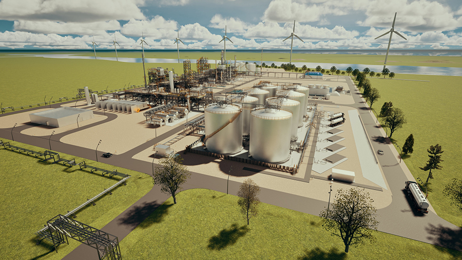 započela gradnja prve nizozemske tvornice SAF-a