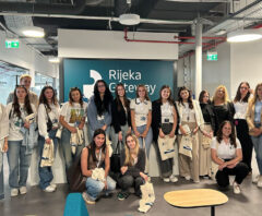 Rijeka Gateway posjetom studentica Pomorskog fakulteta obilježio Međunarodni dan žena u pomorskoj industriji