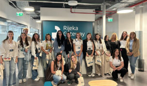 Rijeka Gateway posjetom studentica Pomorskog fakulteta obilježio Međunarodni dan žena u pomorskoj industriji