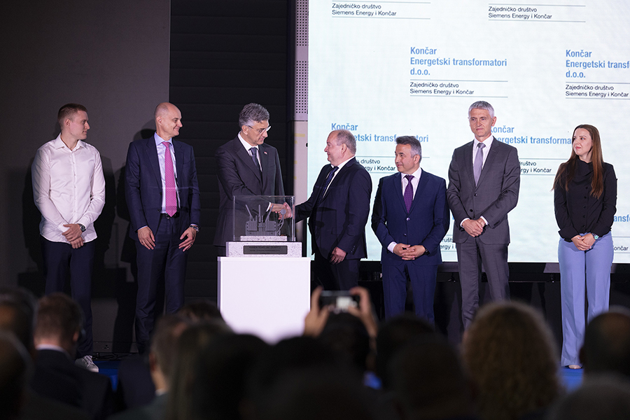 Položen kamen temeljac za proširenje tvornice Končar – Energetski transformatori na zagrebačkom Jankomiru