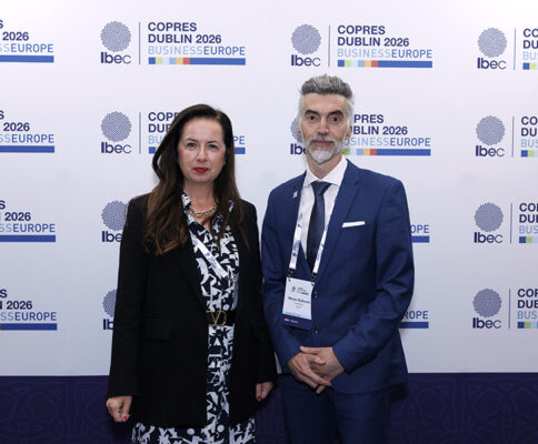 Mislav Balković i Irena Weber BusinessEurope Dublin