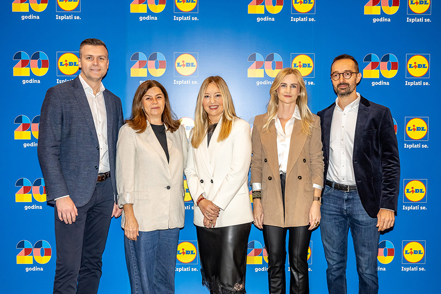 Lidl Hrvatska obilježio 20 godina poslovanja: Dva desetljeća rasta, partnerstva i povjerenja