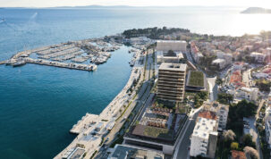 Hotel Marjan iz zraka-turizam